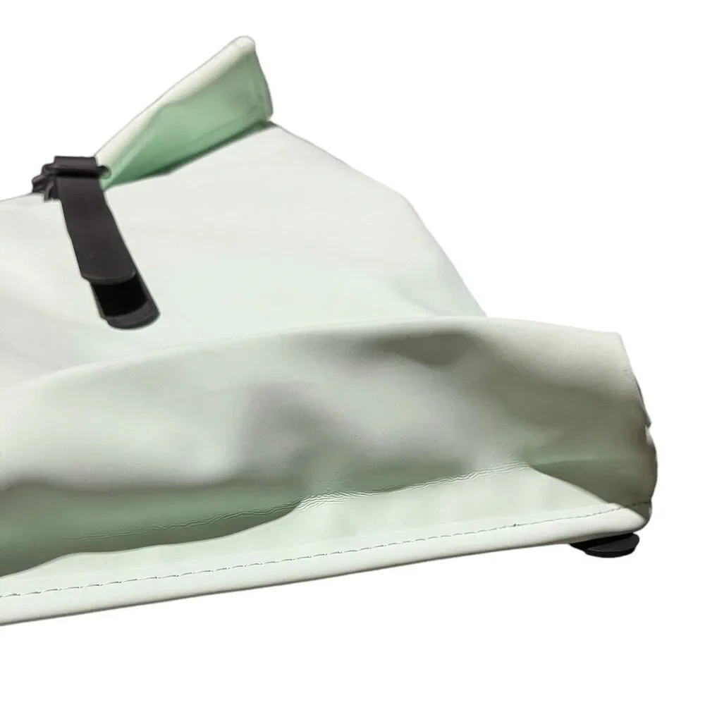 RAINS Backpack Rolltop Rucksack Mini Mineral Hike Waterproof Mint Green Gorpcore
